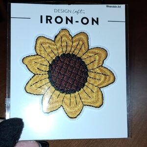 Sunflower Iron-On Patch/BUMDLE ONLY